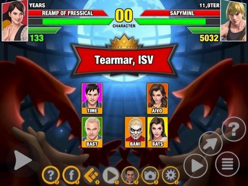 Champion Punch India character selection screen